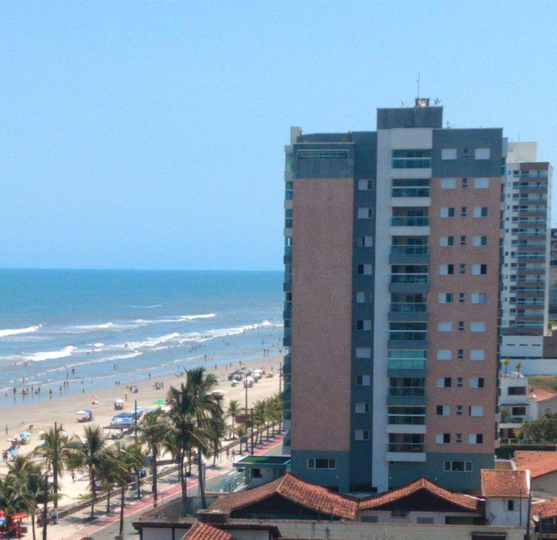 Apartamento Temporada Pe Na Areia Mongaguá 外观 照片